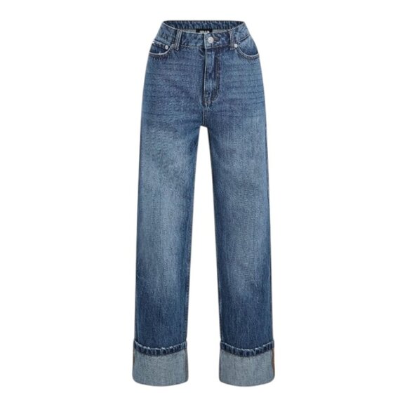 NWT SER.O.YA parker High Rise  jean in low tide Size 24 - Picture 4 of 8